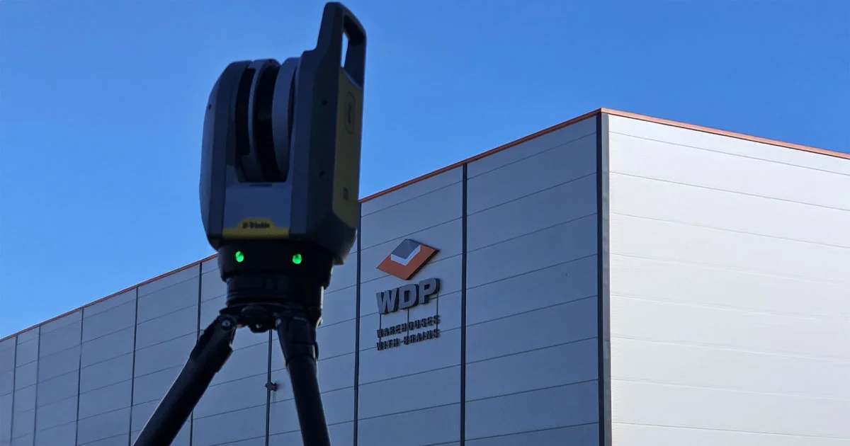 Studiu de caz WDP România - Scanare 3D, relevee și ridicări topografice pentru proiecte logistice în Timișoara și Apahida