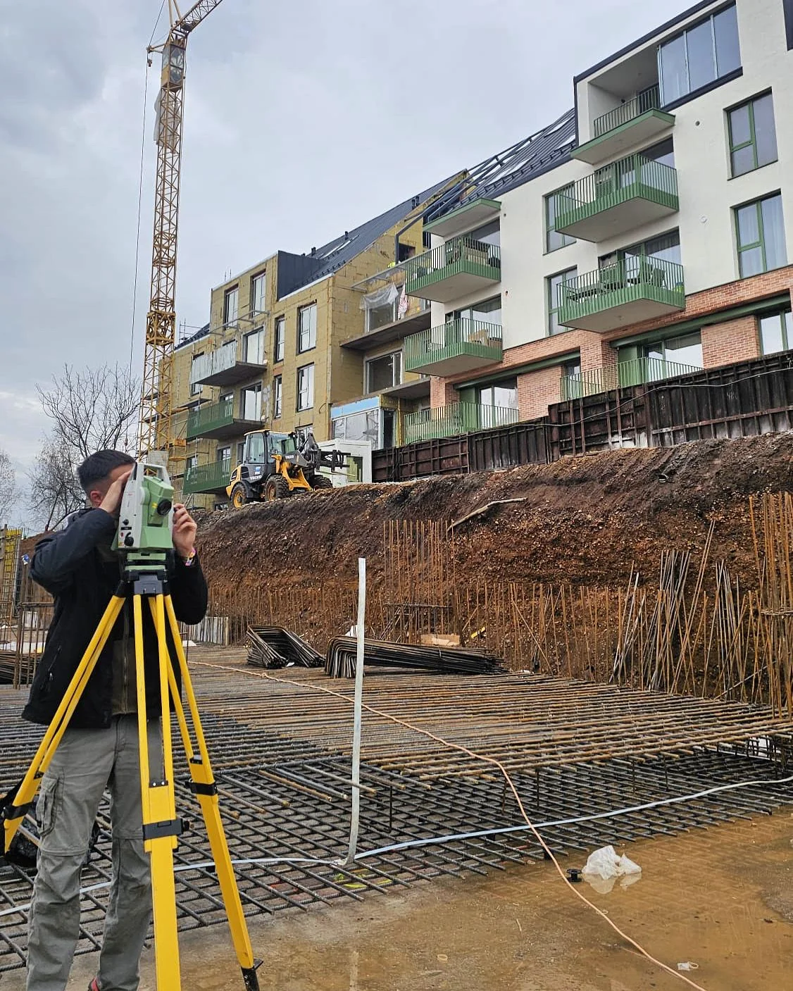 Topografie inginerească pentru șantiere de construcții cu precizie milimetrică