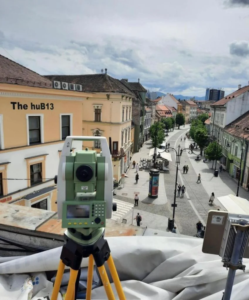 Măsurători topografice pentru reabilitarea parcurilor și PUZ-uri - UAT Sibiu